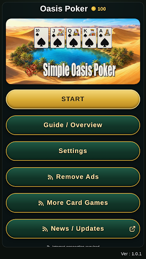 Oasis Poker Screenshot 0