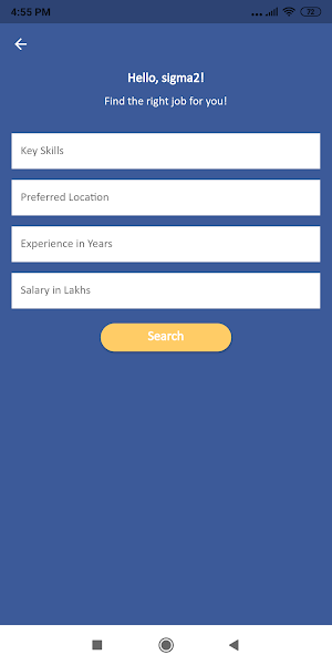 Sigma Job Portal Screenshot 2