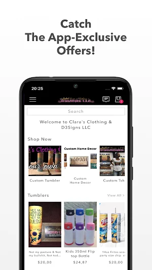 ClarasClothingnD3 Shop Screenshot 0