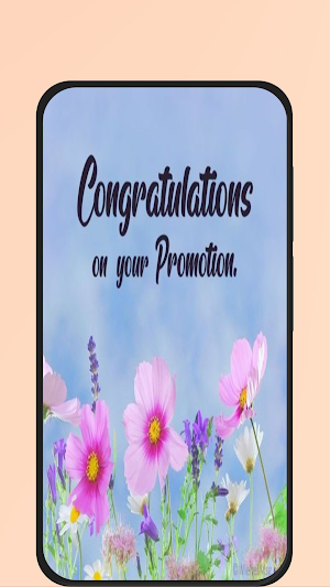 congratulations on promotion Screenshot 1