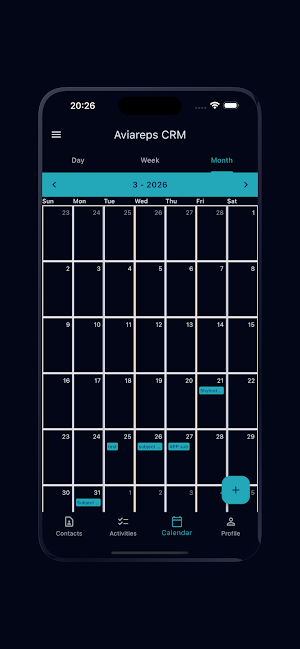 AVIAREPS CRM Screenshot 2
