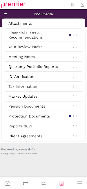 MyPremierWealth Screenshot 1