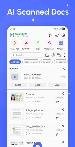 PDF Scanner & OCR – Scan Doc Screenshot 0