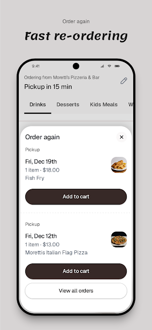 Moretti's Pizzeria Screenshot 3