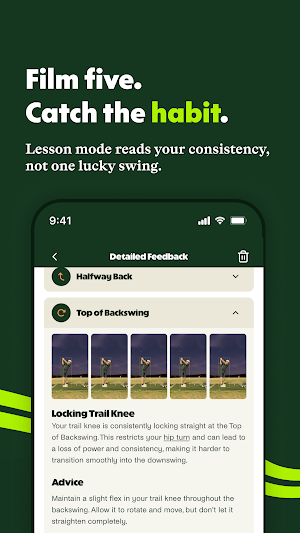 Kunu: Golf Swing Coach Screenshot 3