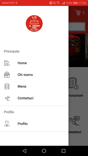 El Camino Food Delivery Screenshot 1