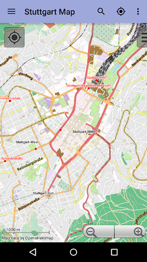 Stuttgart City Map Lite Screenshot 0