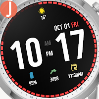 JJ-Digital007M Watch Face