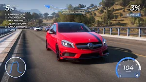 Drift Mercedes A45: City Race Screenshot 0
