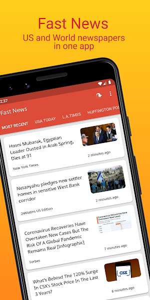 Fast News Screenshot 0