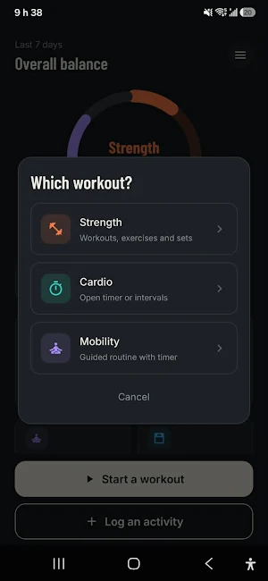 Balanced Athlete Screenshot 3