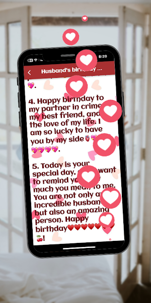 birthday quotes  for husband Screenshot 0