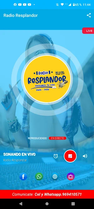 Radio Resplandor 96.1 Fm Paita Screenshot 1