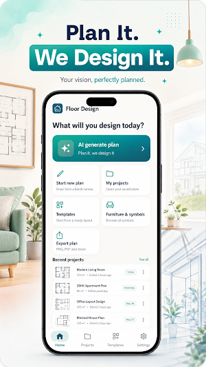 AI Floor Plan: Home Design Screenshot 1