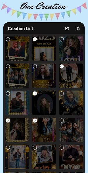 New Year Photo Frame 2023 Screenshot 3