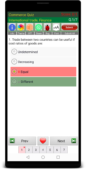 Indian Commerce Quiz Screenshot 2