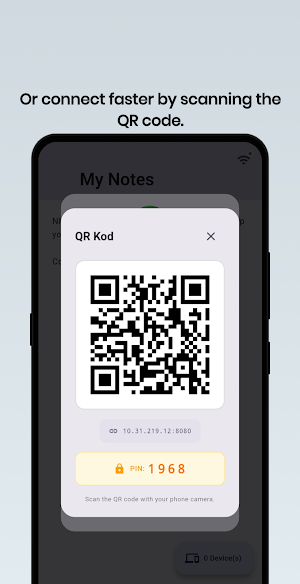 Daily note sharing server Screenshot 3