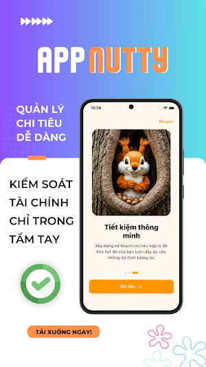 Nutty - Quản lý chi tiêu Screenshot 0