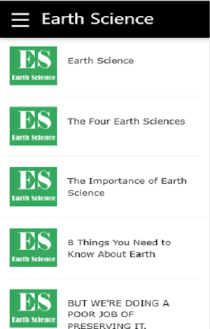 Earth Science Screenshot 0