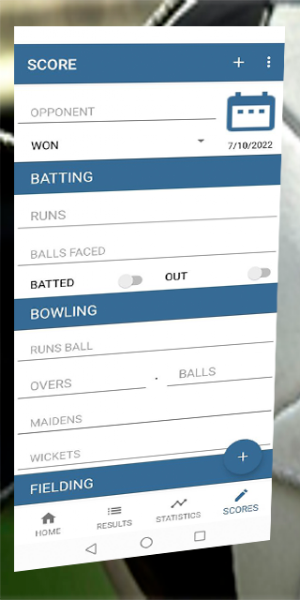 Sport Statistics Screenshot 0