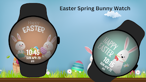 Easter Spring Bunny Watch Screenshot 1