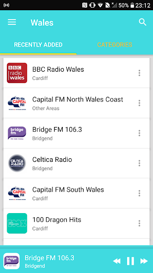 Radio Wales Screenshot 1