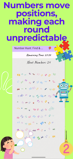 Number Hunt: Find & Seek Screenshot 2