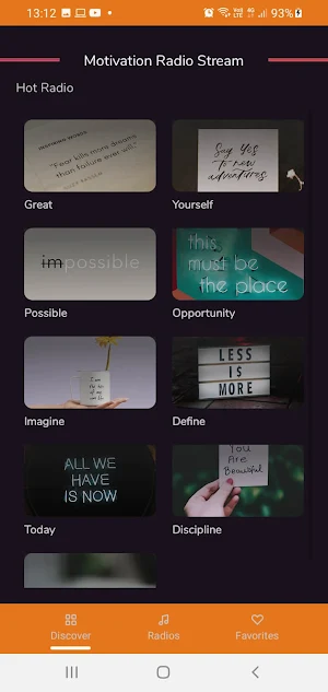 Motivation Radio Screenshot 1