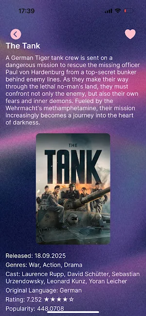 Movio: movies watchlist Screenshot 2