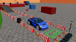 Parking Game Police Car Game Screenshot 0