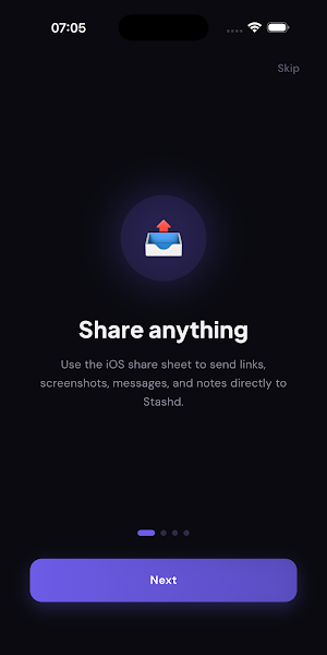 Stashd: AI Save & Read Later Screenshot 0