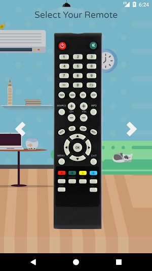 Remote Control For ProScan TV Screenshot 0