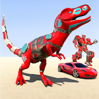 Dino Robot Car Game: Dinosaur Robot Transform hero