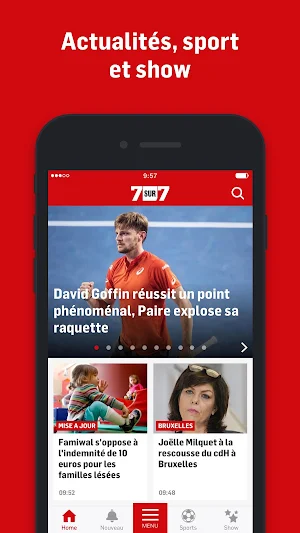 7sur7.be Mobile Screenshot 3