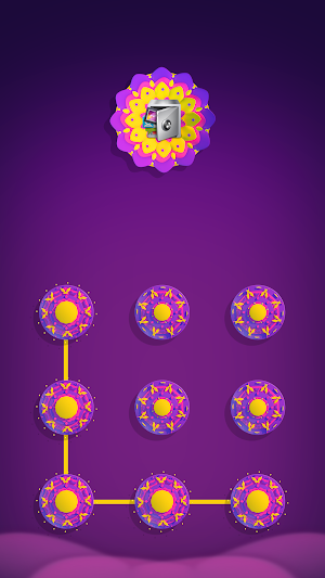 AppLock LiveTheme Kaleidoscope Screenshot 0