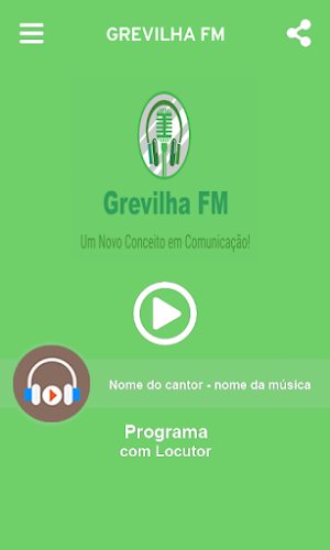 Grevilha FM Screenshot 0