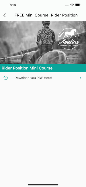 Amelia's Dressage Academy Screenshot 1