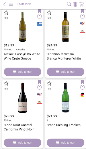 Bin 70 Wine Screenshot 0