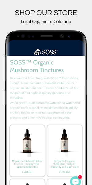SOSS™ Mushrooms Screenshot 1