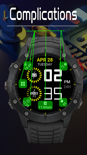 TMZ Watch Face Screenshot 2