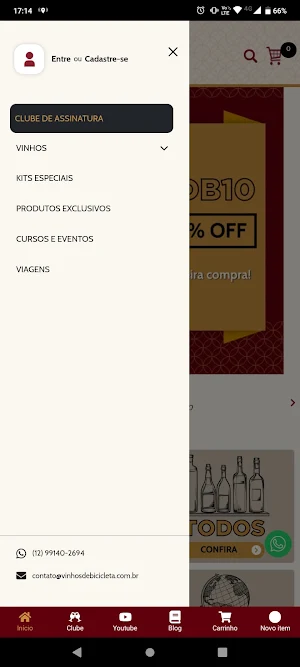 Vinhos de Bicicleta Screenshot 1