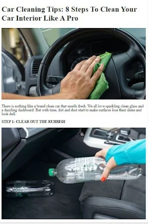 How to Clean a Car Interior Screenshot 2