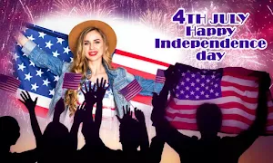 USA Independence Day Frame Screenshot 2
