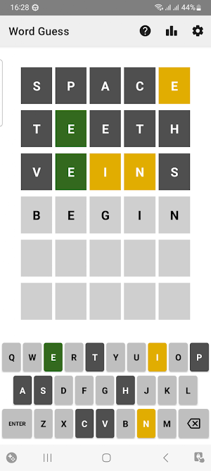 Offline Word Guess - No Limits Screenshot 2