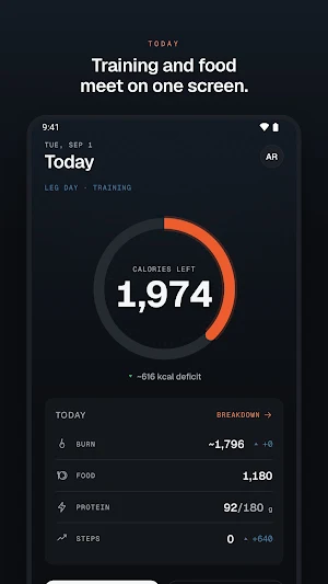 IronFuel: Workout & Calorie AI Screenshot 0