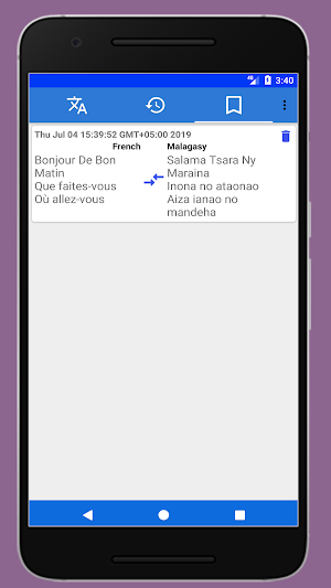 Traducteur Malagasy Francais Screenshot 3