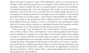 How to Write a Better Thesis Screenshot 1