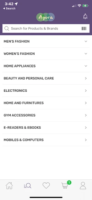 Agora Exchange Screenshot 1