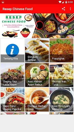 Resep Chinese Food Screenshot 1