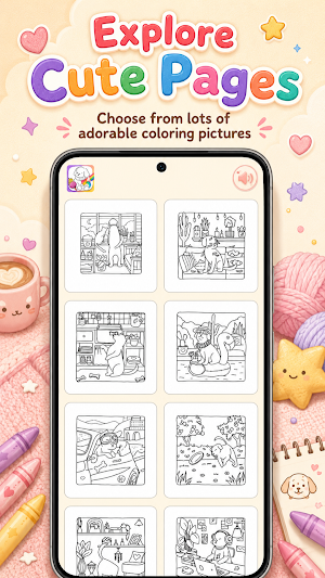 Cozy Coloring Book Screenshot 3